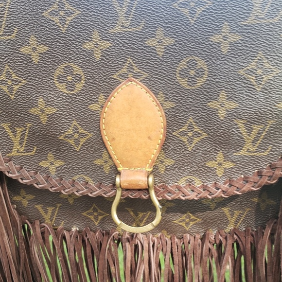 Authentic Louis Vuitton Saint Cloud GM fringe - Picture 4 of 8